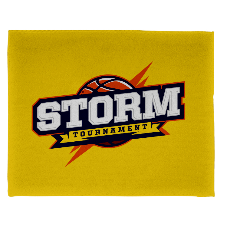 Full Color Polyester Microfiber Colored Back Rally Towel 5