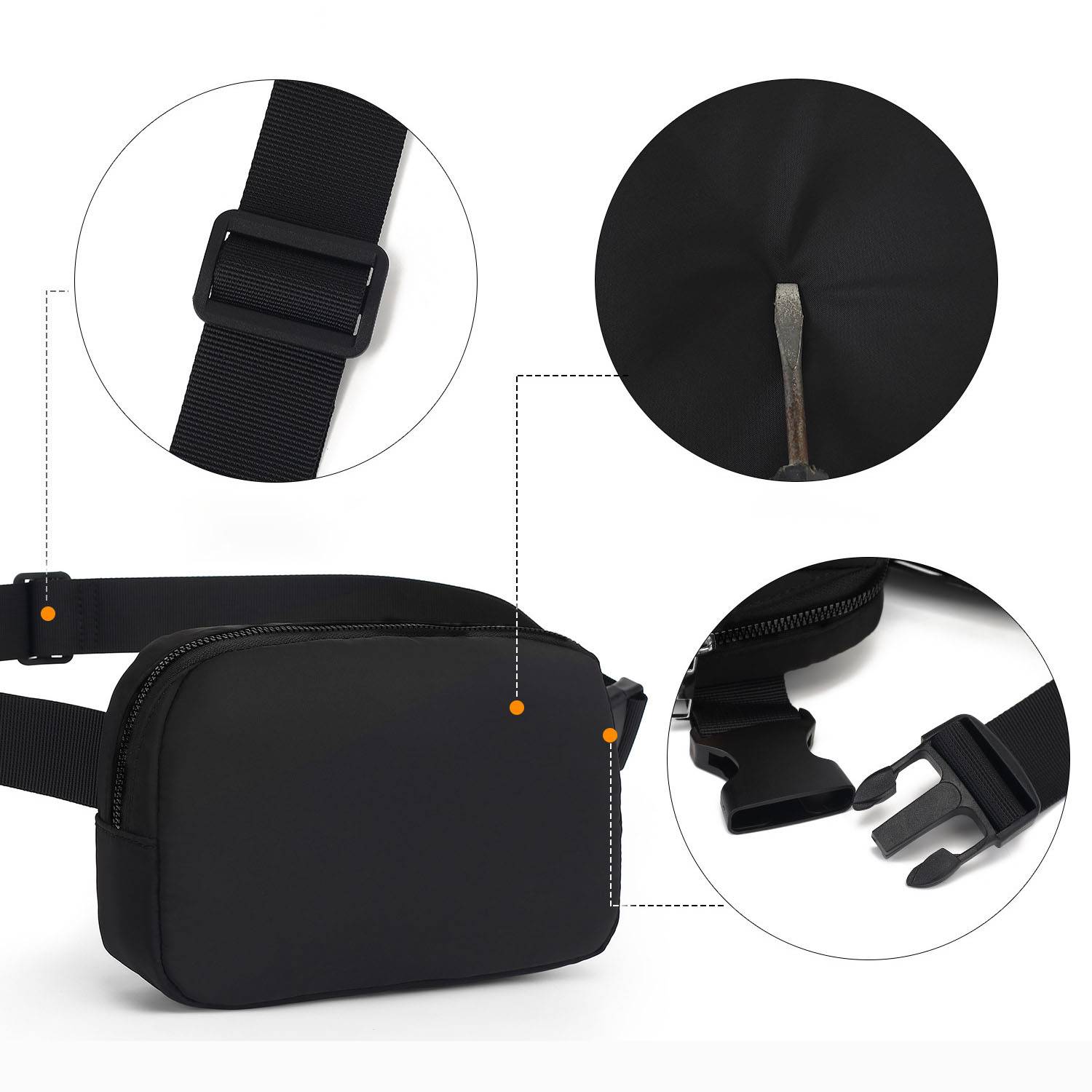 Waterproof Sports Running Waist Bag for Men & Women 2