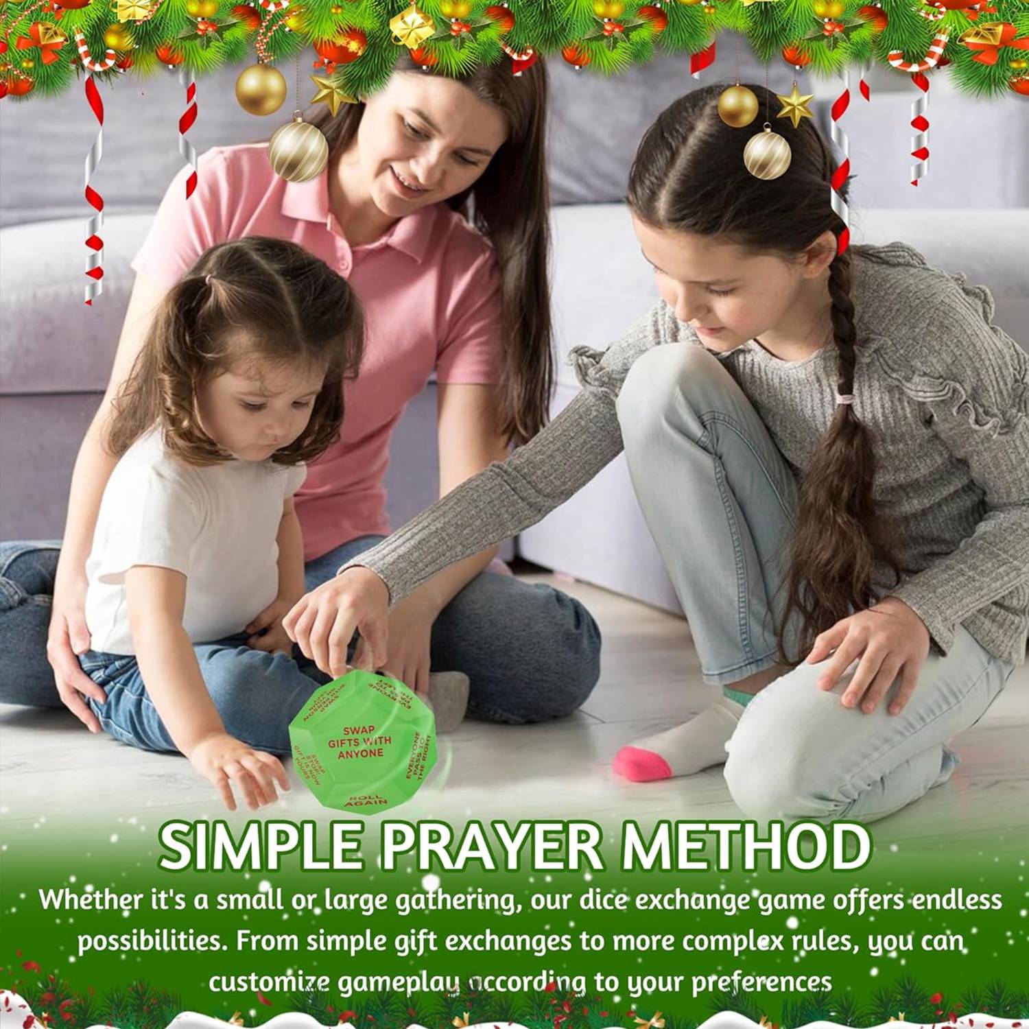 Polygonal Plastic Dice 5