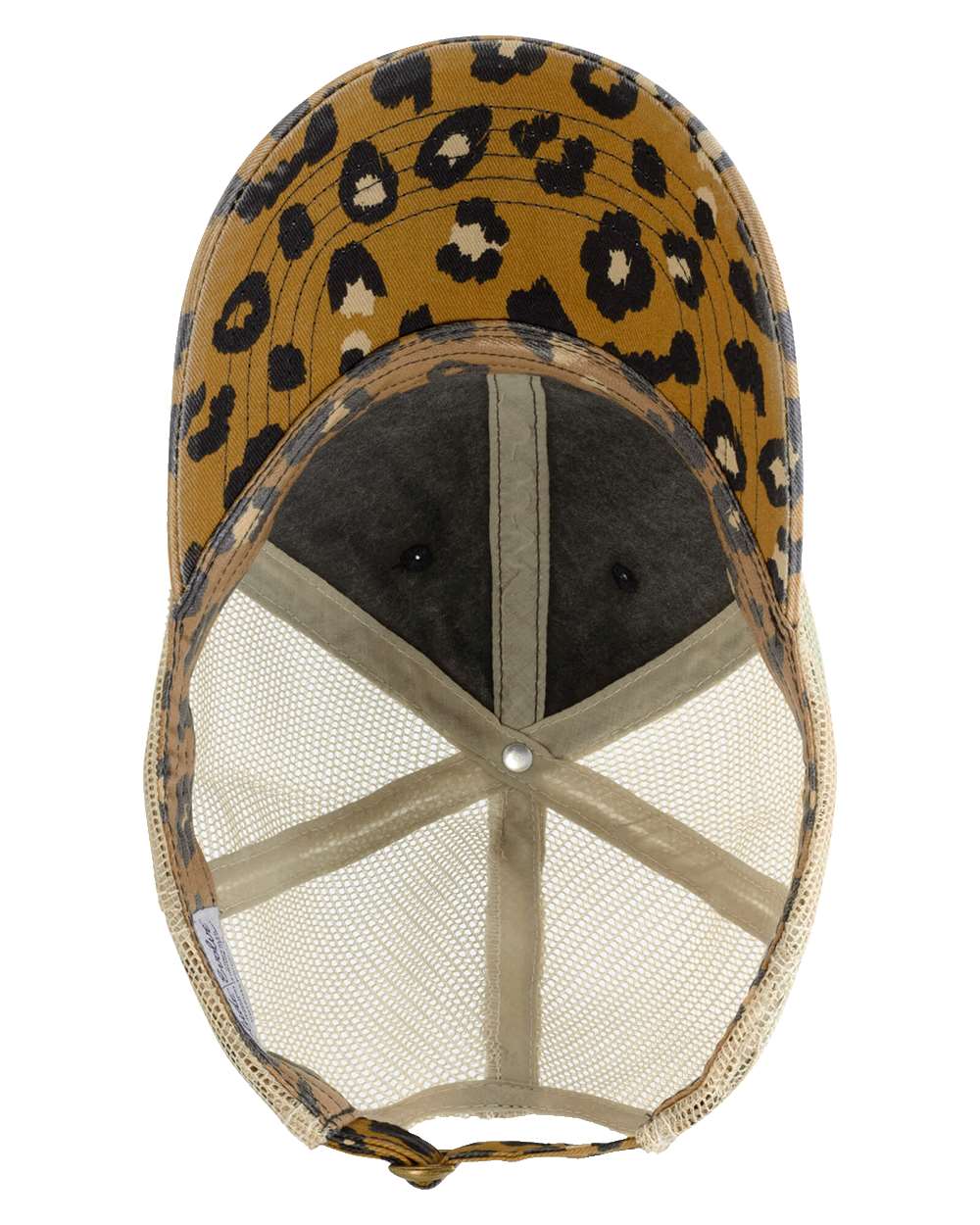 Women's Printed Bill with Mesh Back Cap - JANET 12