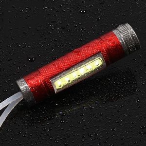 Lightweight Hollow Top LED Flashlight With Carabiner 15