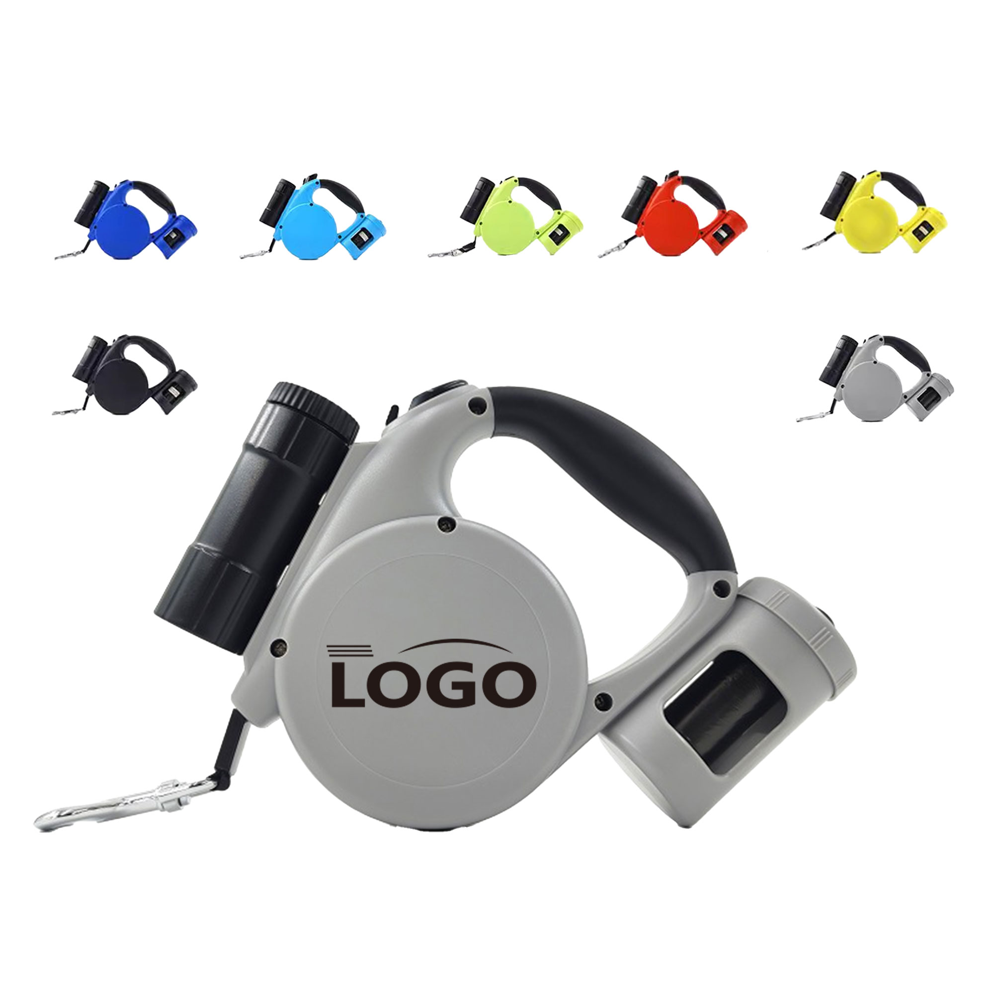 Heavy-Duty Nylon Dog Retractable Leash 2