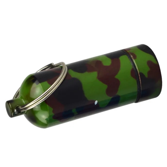 Aluminum Pill Holder Keychain 3