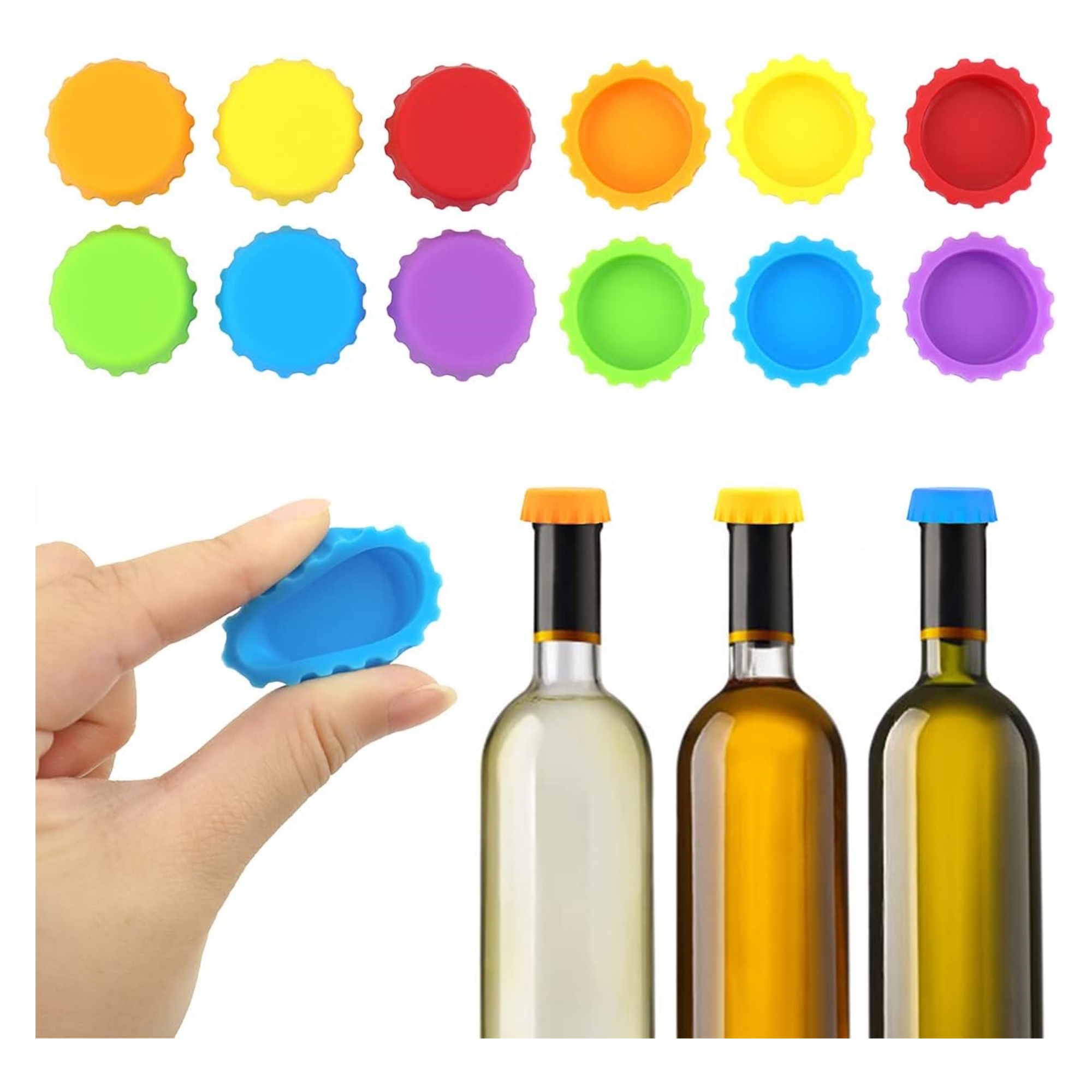 Silicone Rubber Bottle Cap 4