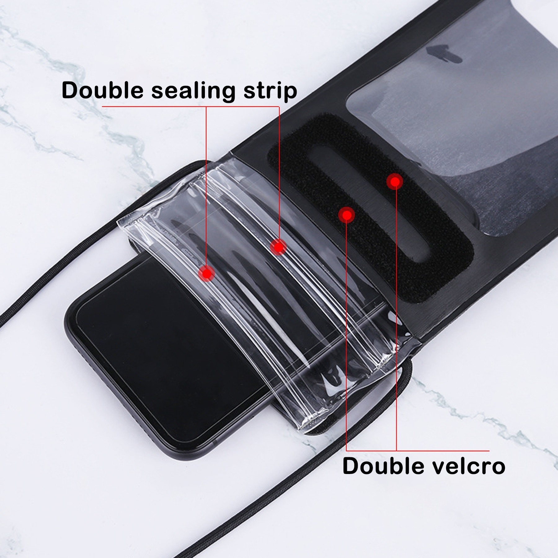 Universal Waterproof Phone Case Cell Phone Dry Bag 2