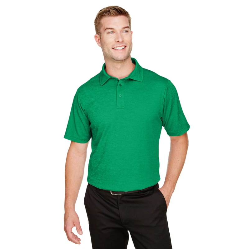 Devon & Jones CrownLux Performance™ Men's Address Melange Polo 9