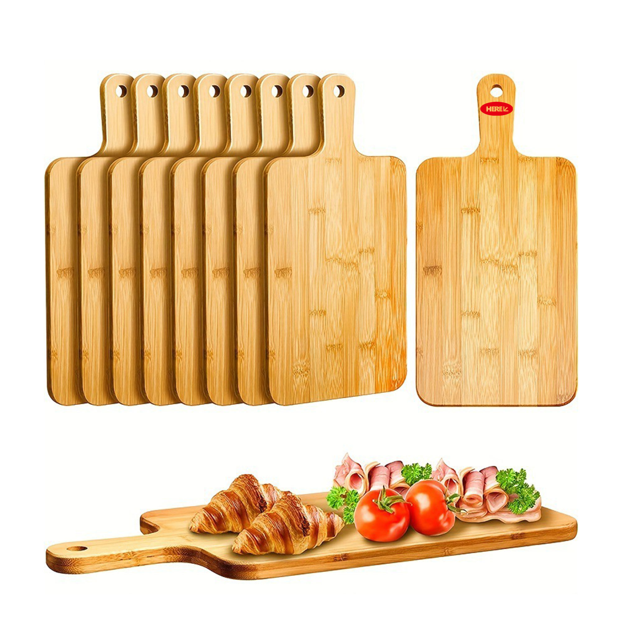 Wood Cutting Board With Handle 2