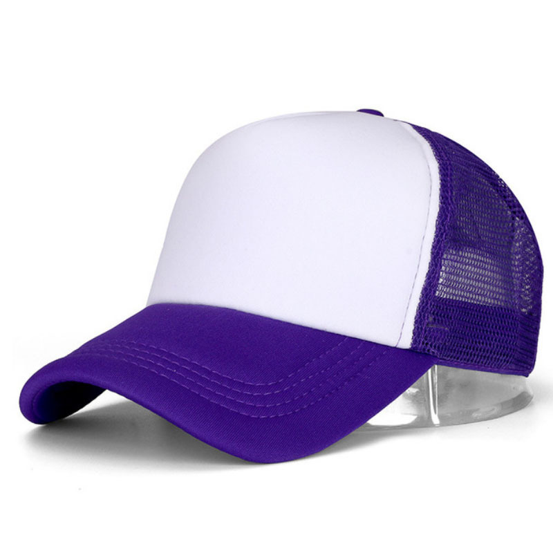 5 Panels Foam Trucker Caps W/ Mesh Back 15