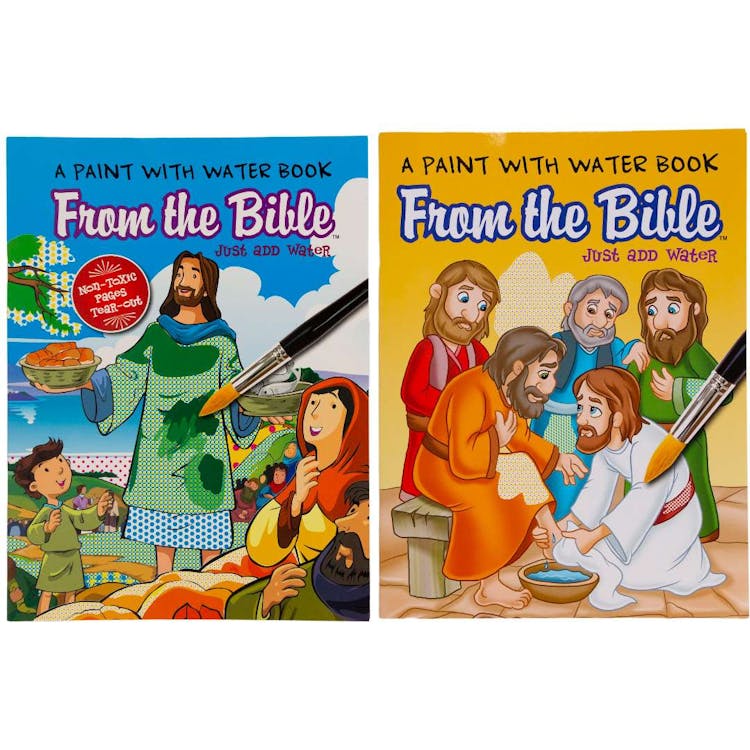 Bible Stories Paint with Water Books - 24 Pages 1