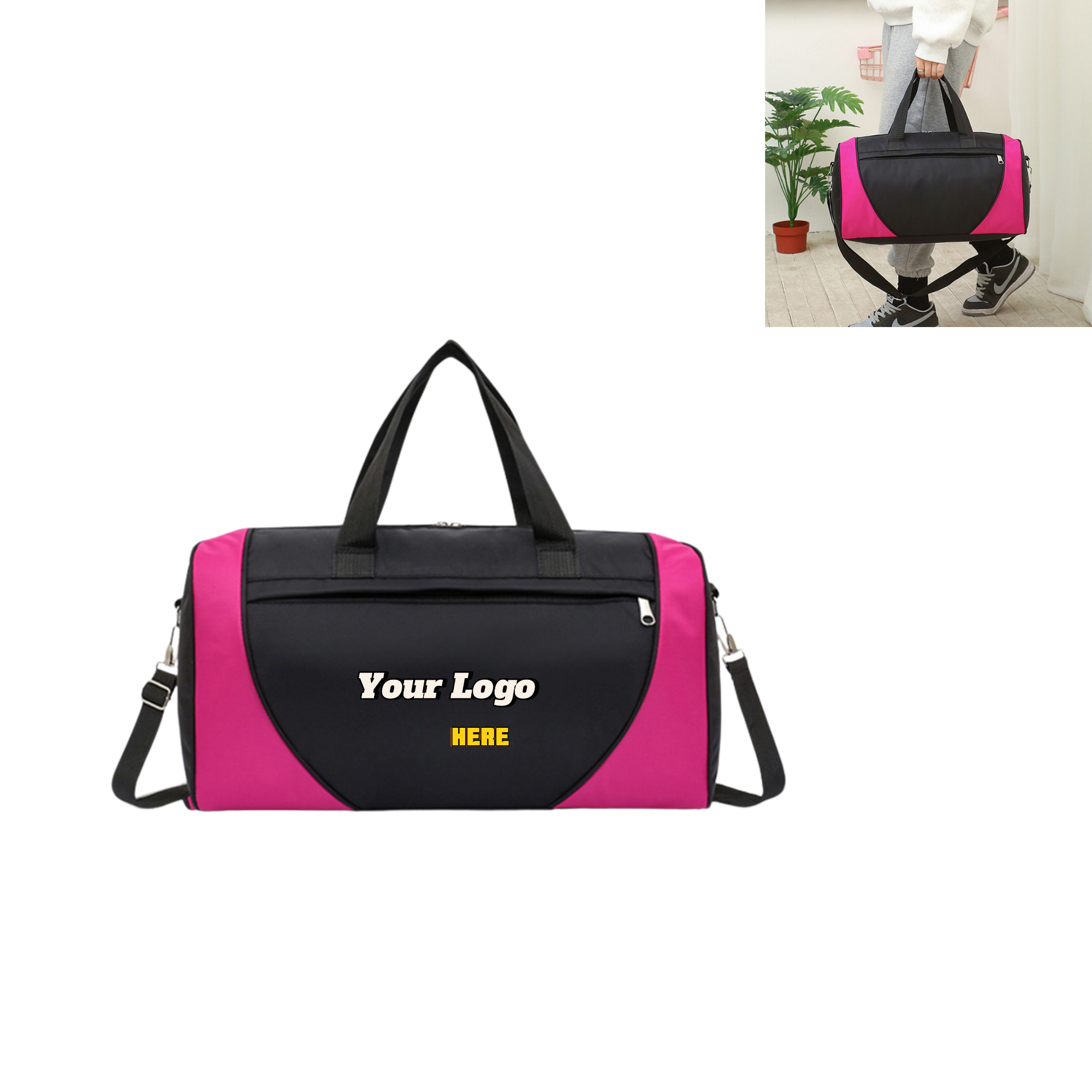 Stylish Single Shoulder Travel Handbag 2