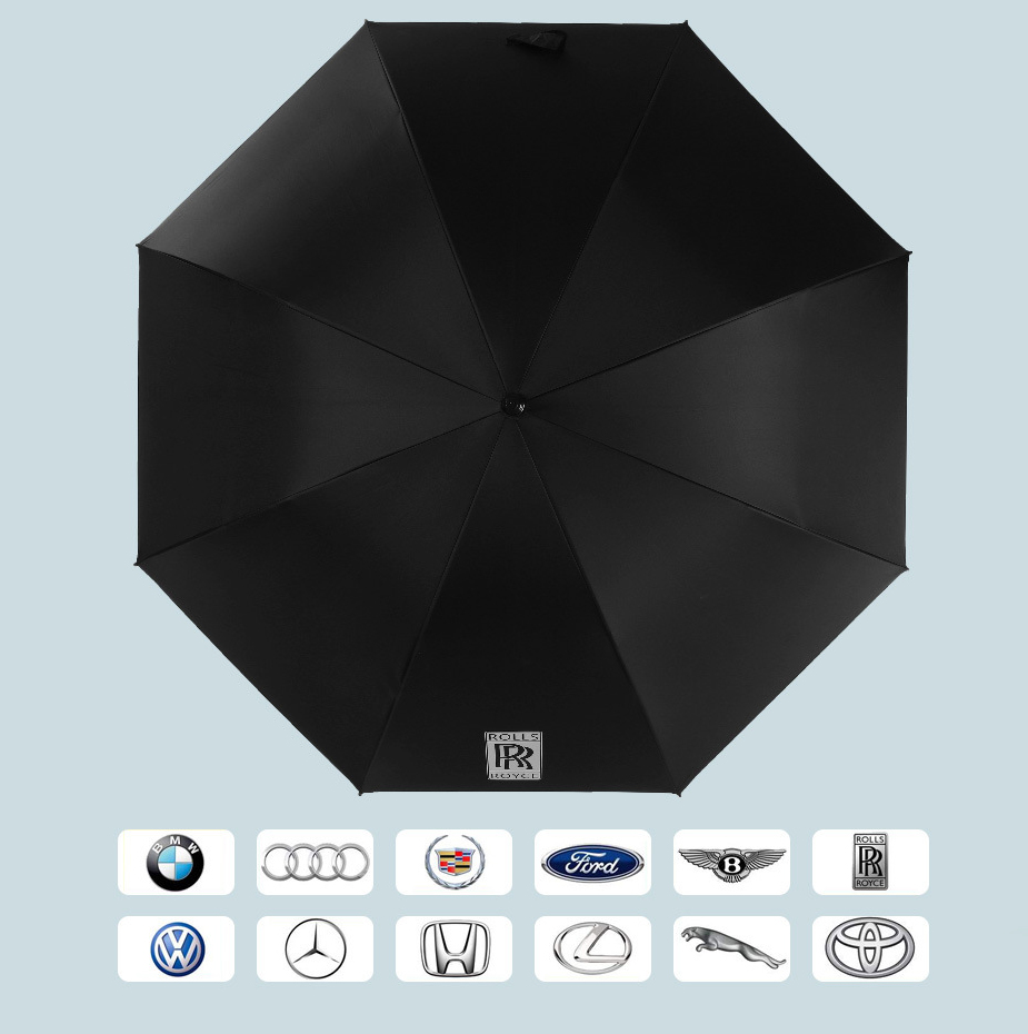 Enlarged Windproof Golf Umbrella with Metal Handle 1