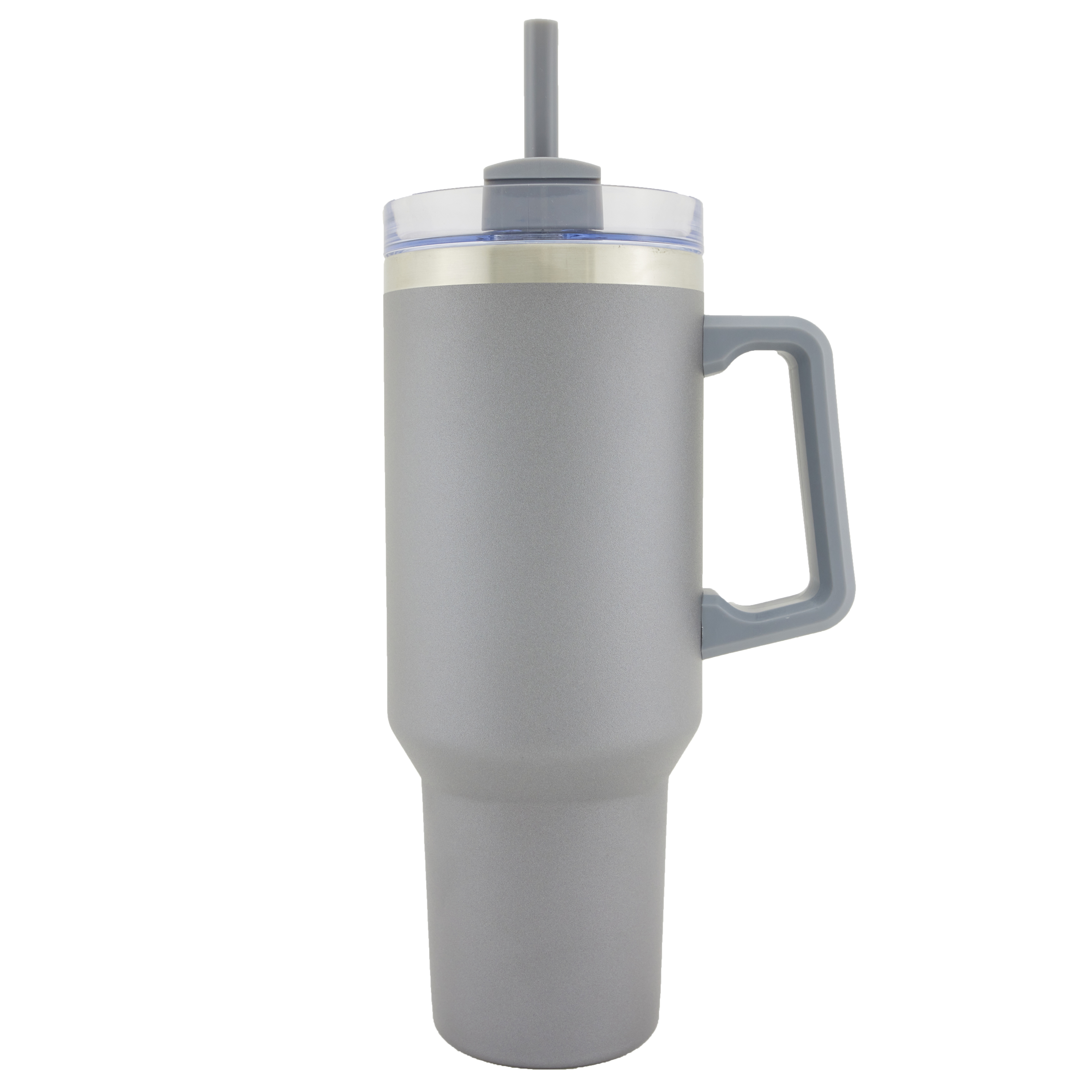 Oceanside 40oz Double Wall Stainless Steel Vacuum Insulated Tumbler with Handle and Straw 39