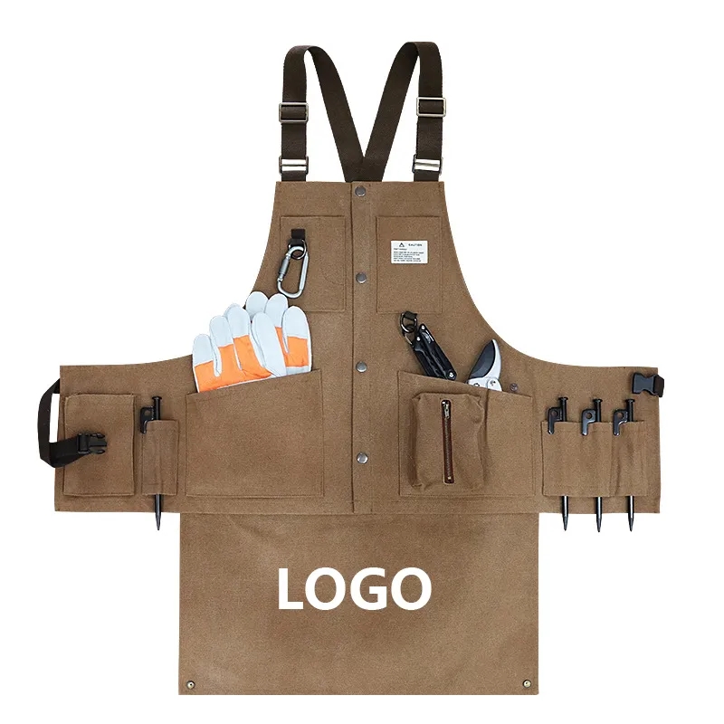Heavy Duty Canvas Electrician Apron 5