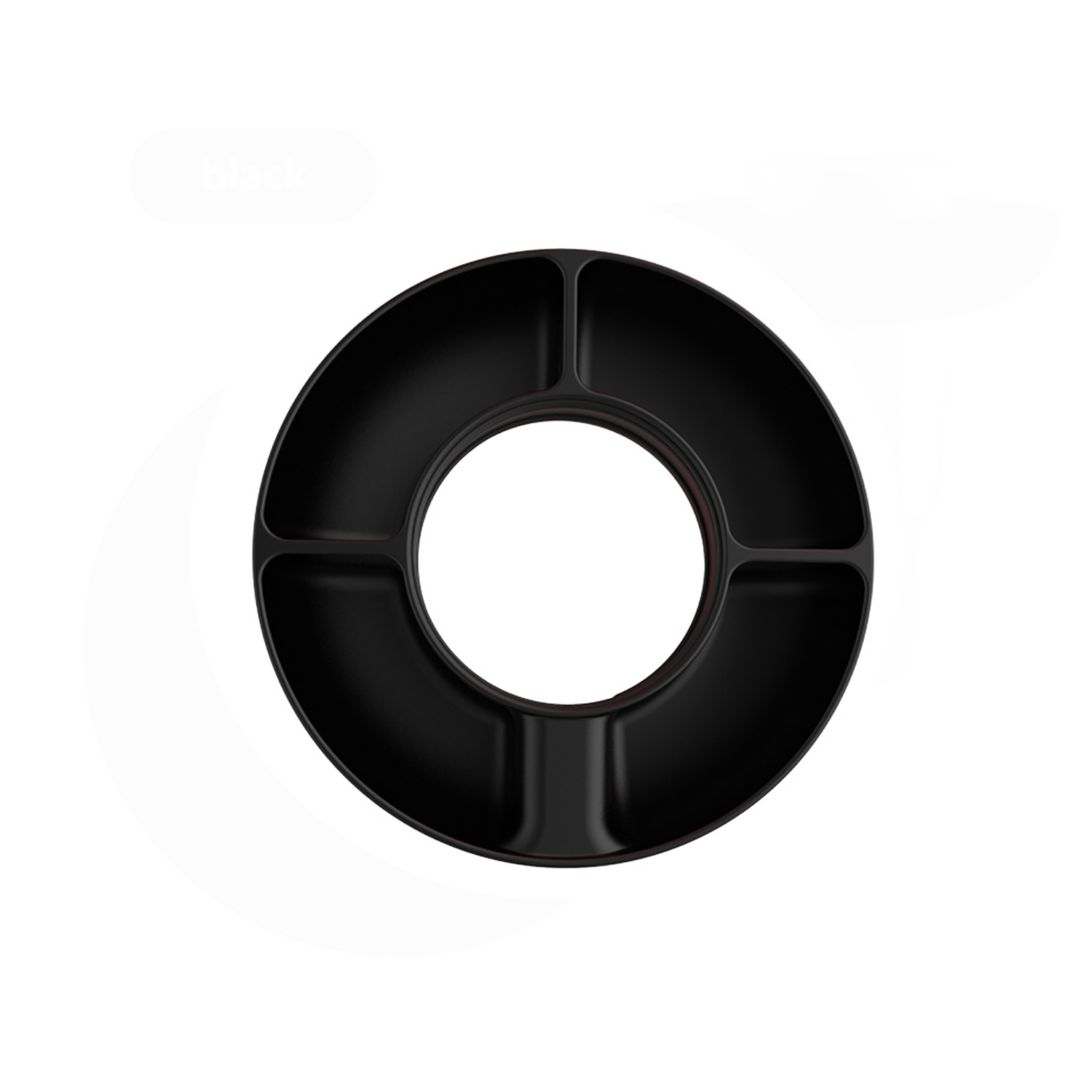 Silicone Snack Bowl Platter 4