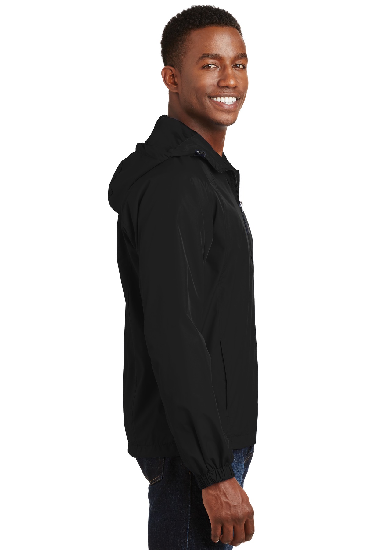 Hooded Raglan Jacket