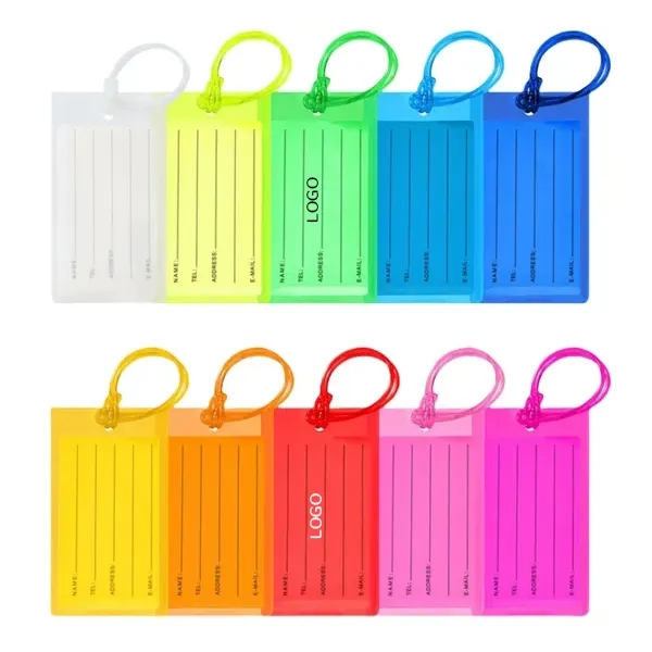 Flexible PVC Luggage Tag 3