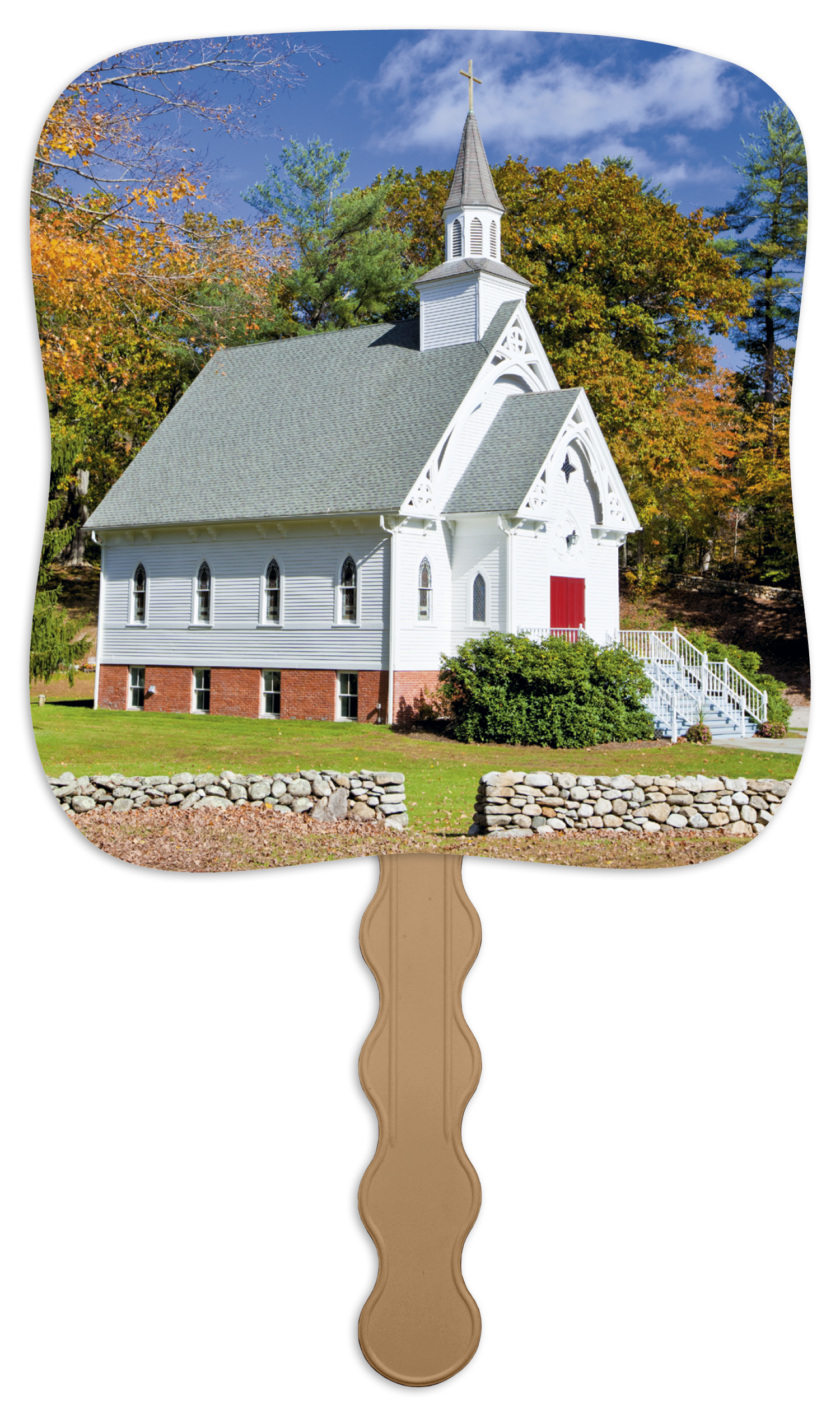 Skinner & Kennedy® Little White Church - Pictorial Fan 6