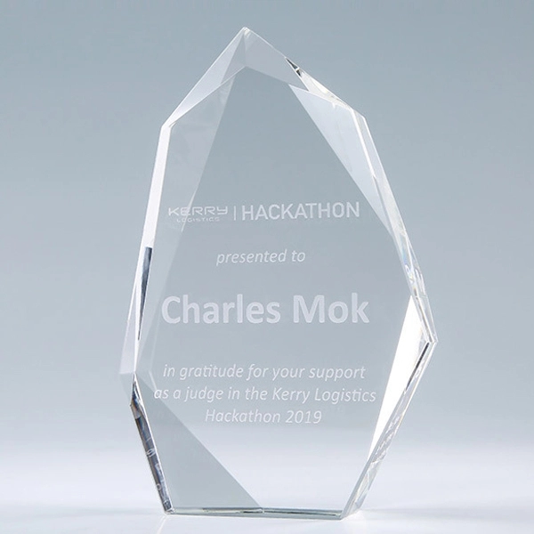 Faceted Crystal Peak Award 7