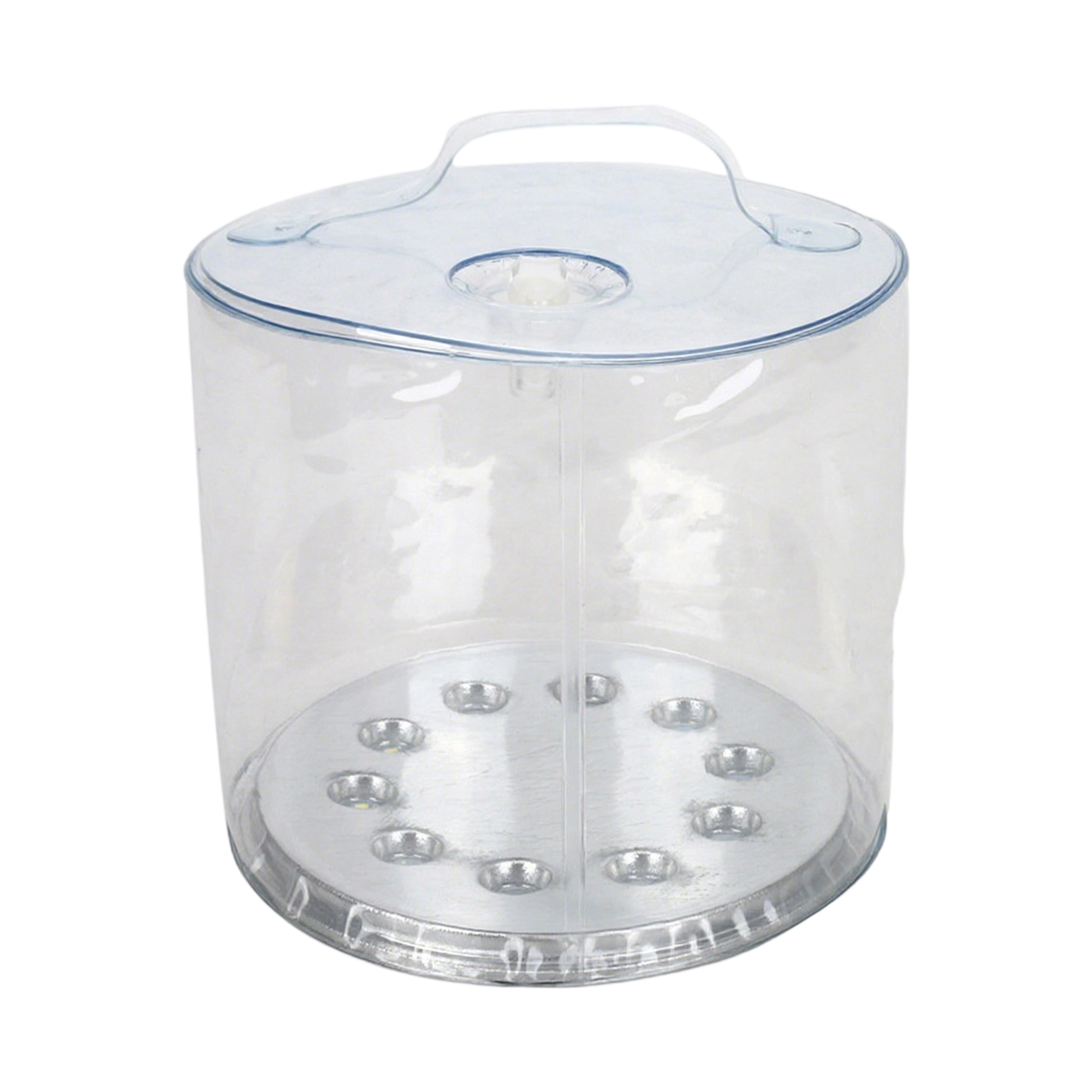 Solar Powered Inflatable Lantern 5" Width x 4.8" Height 4