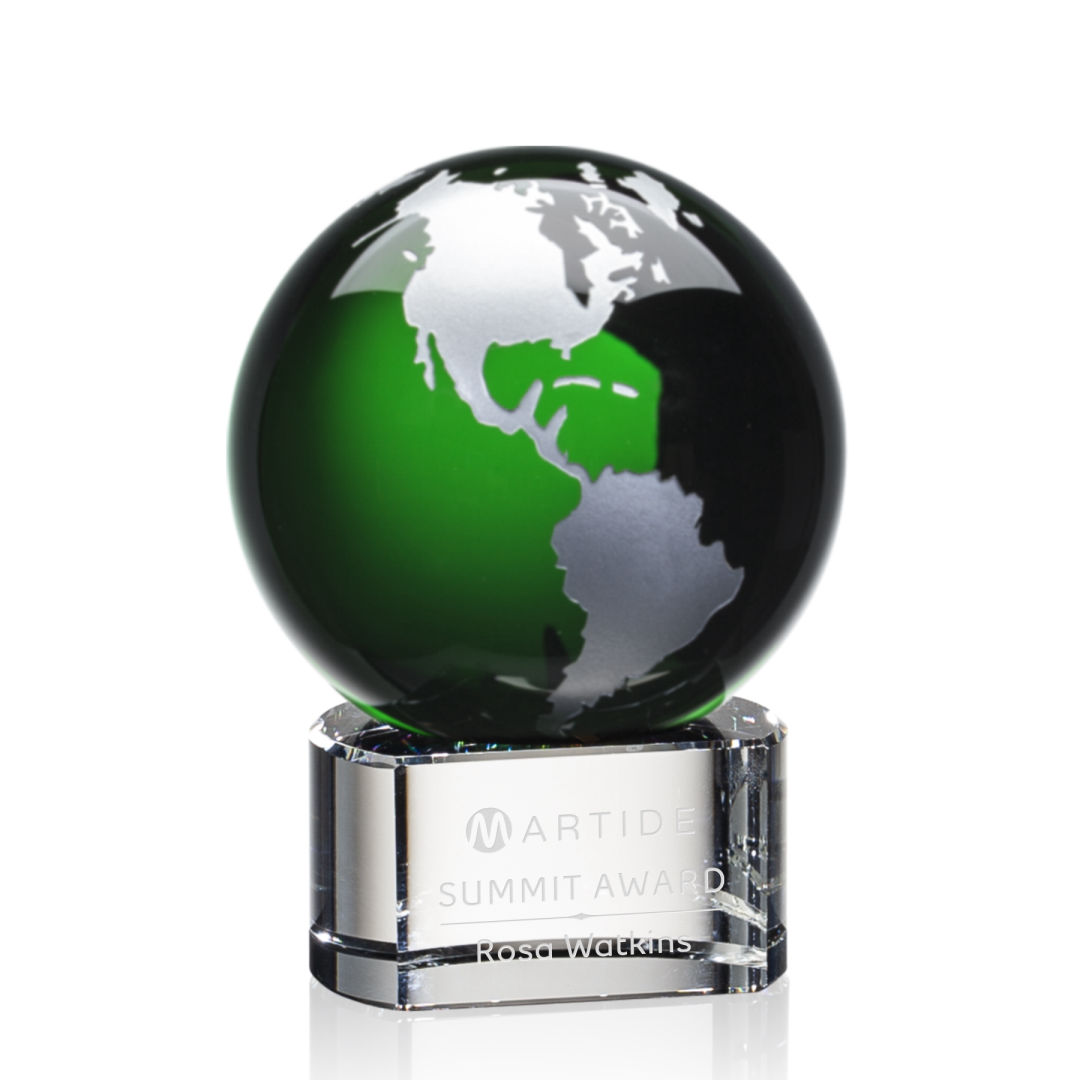 Dundee Globe Award - Green/Silver 5