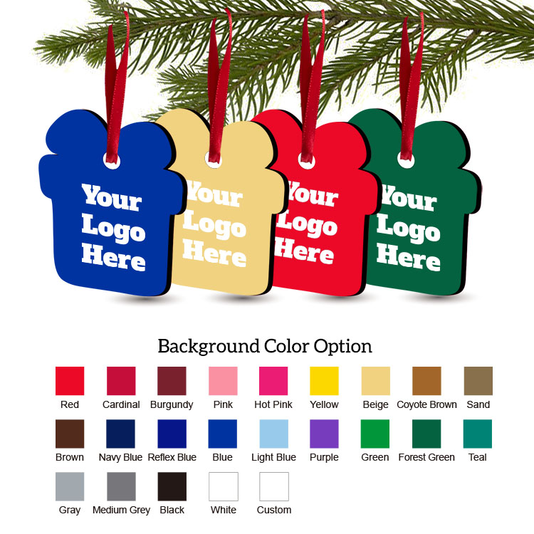 Free Shipping Solid Color Christmas Ornament - Gifts 10