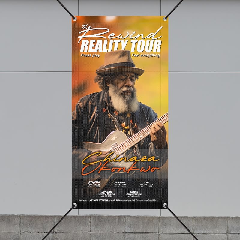 Custom 6' X 3' Mesh Banners 5