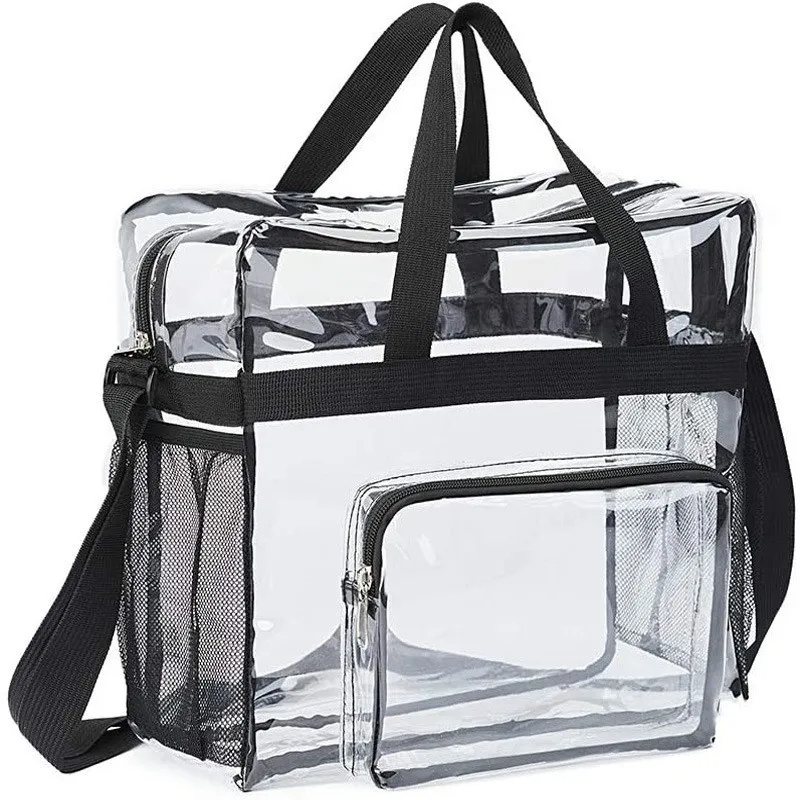 Transparent See Through Clear Tote Bag 2