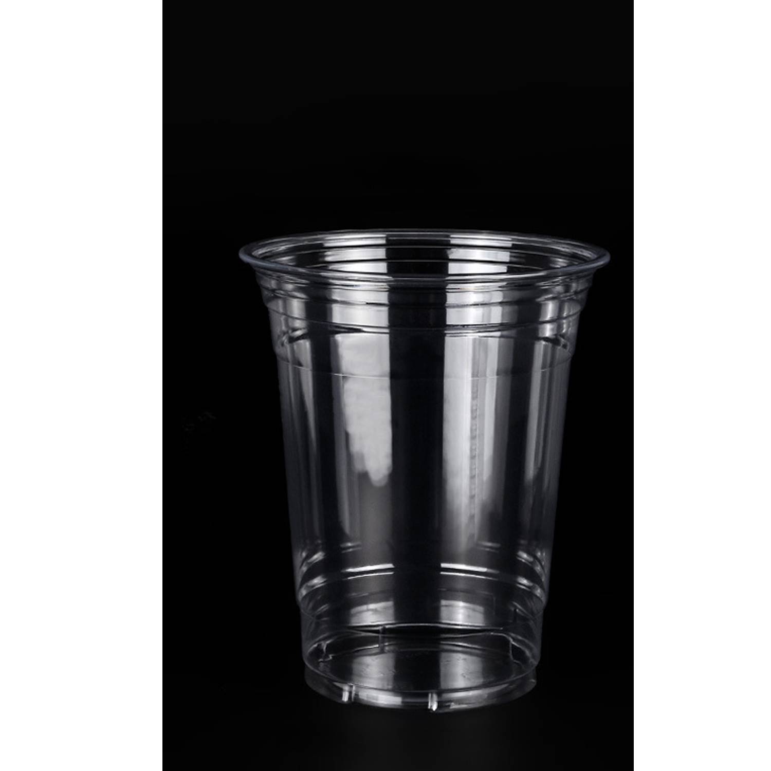 12/16/24/32oz Plastic Clear cups with Lid 5