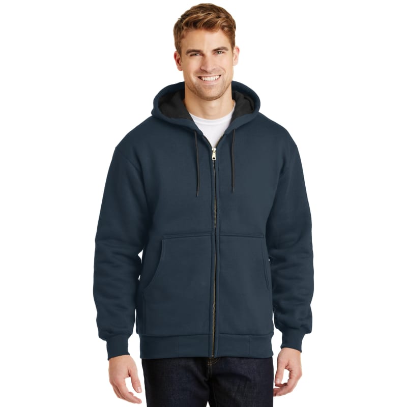CornerStone - Heavyweight Full-Zip Hooded Sweatshirt With Thermal Lining. 16
