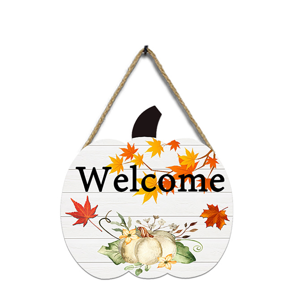 Halloween Thanksgiving Doorplate Wall Decoration 4