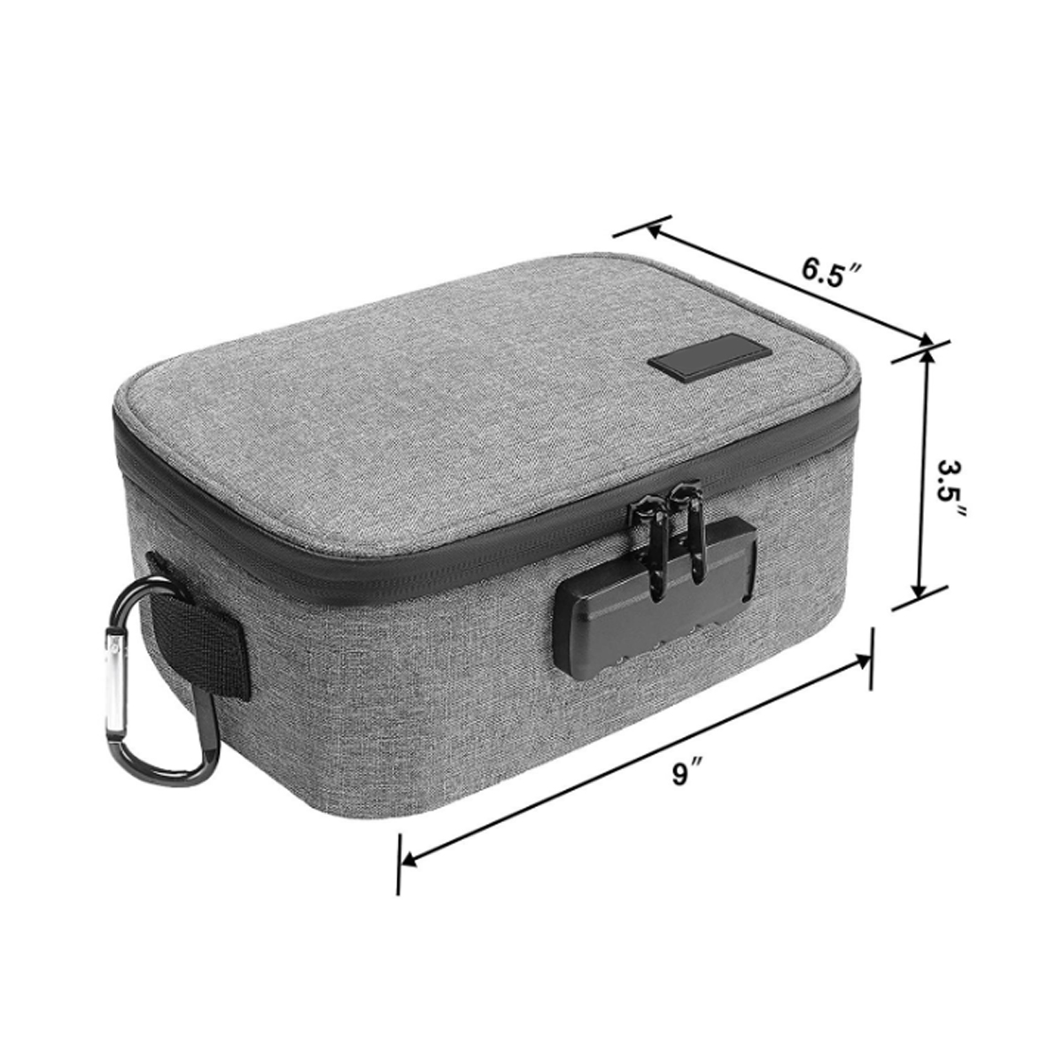Water-Resistant Travel Organizer Case with Handle and Lock 9