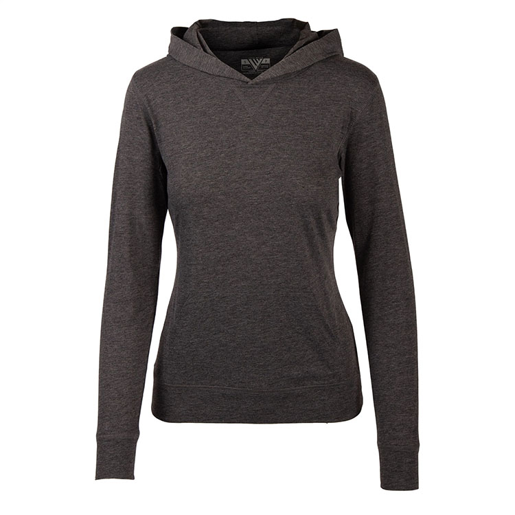 Levelwear Ladies Recovery Long Sleeve Hooded Shirt, custom hoodie or sweatshirt with logo imprint 8