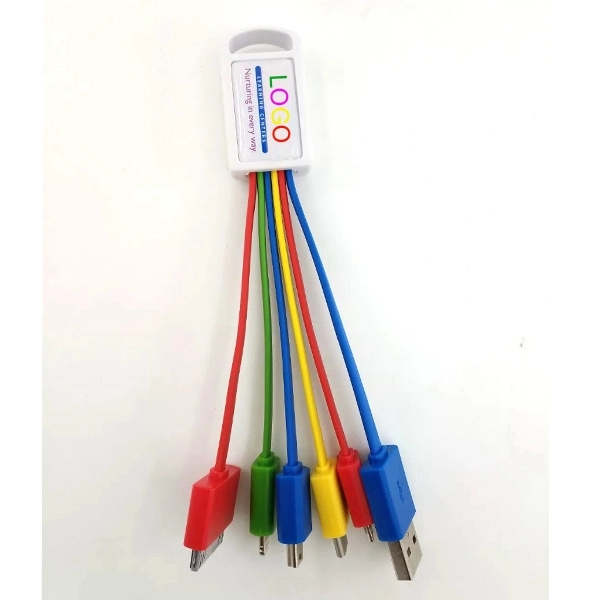 Promotional Charging Cables 5 in 1 5