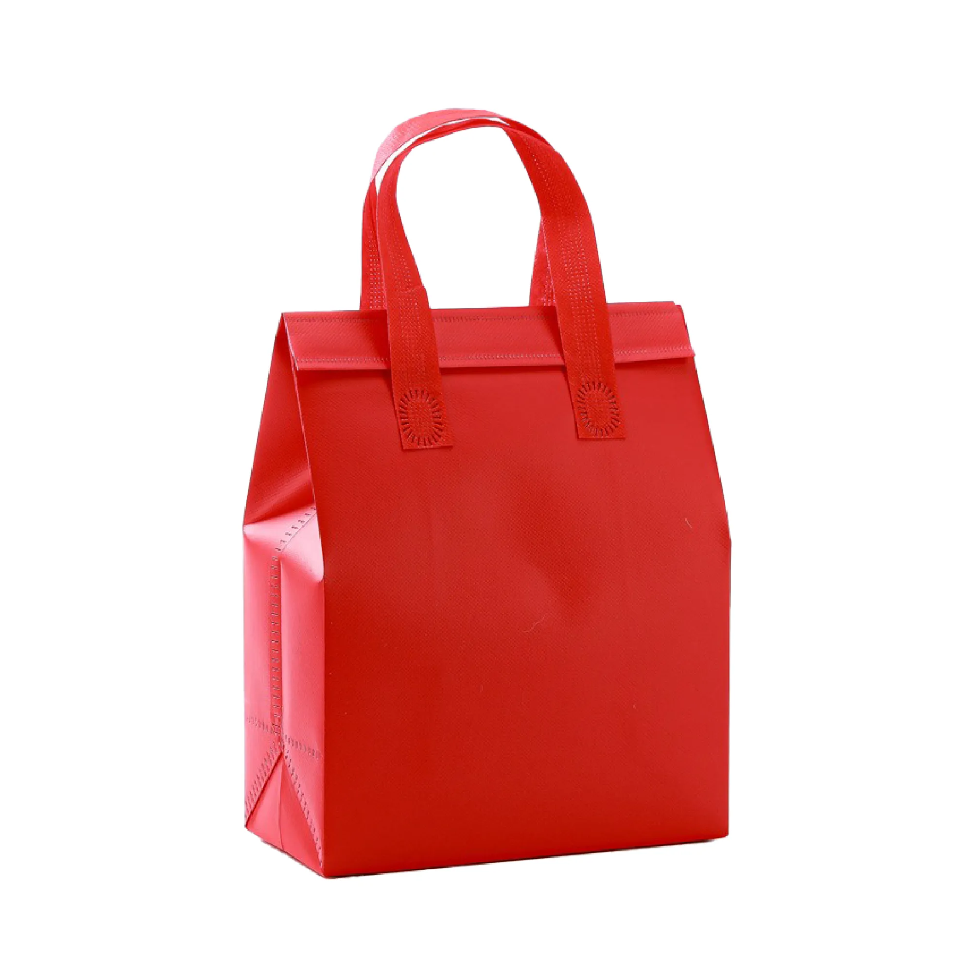 Aluminum Foil Lined Insulated Takeout Bag Coffee Cooler 2