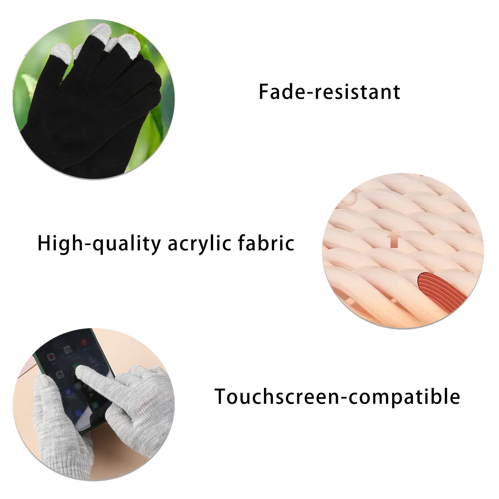 Cold-Proof Warm Touchscreen Gloves For Autumn or Winter 3