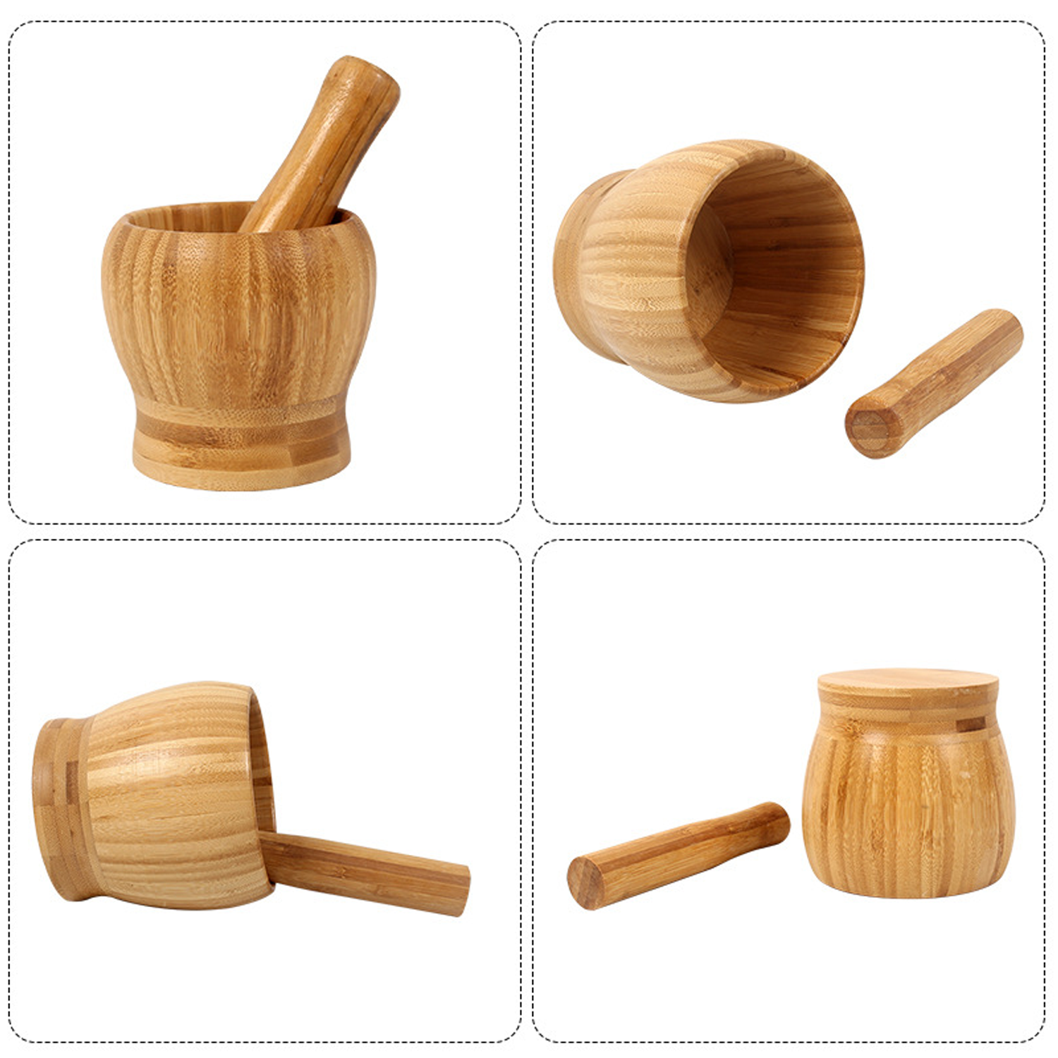 Wooden Garlic Masher 7