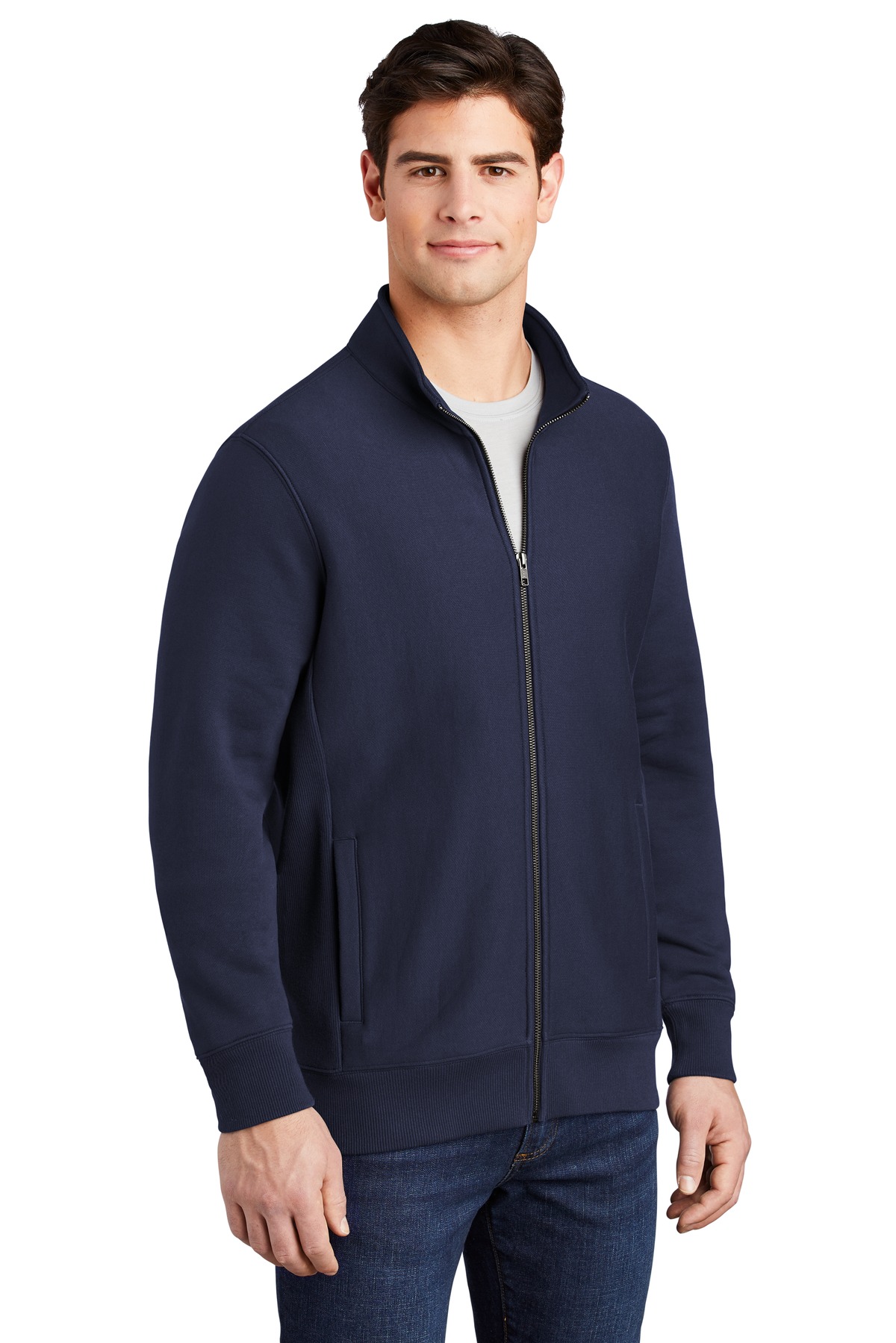 Sport-Tek Super Heavyweight Full-Zip Sweatshirt ST284, custom hoodie or sweatshirt with logo imprint 9