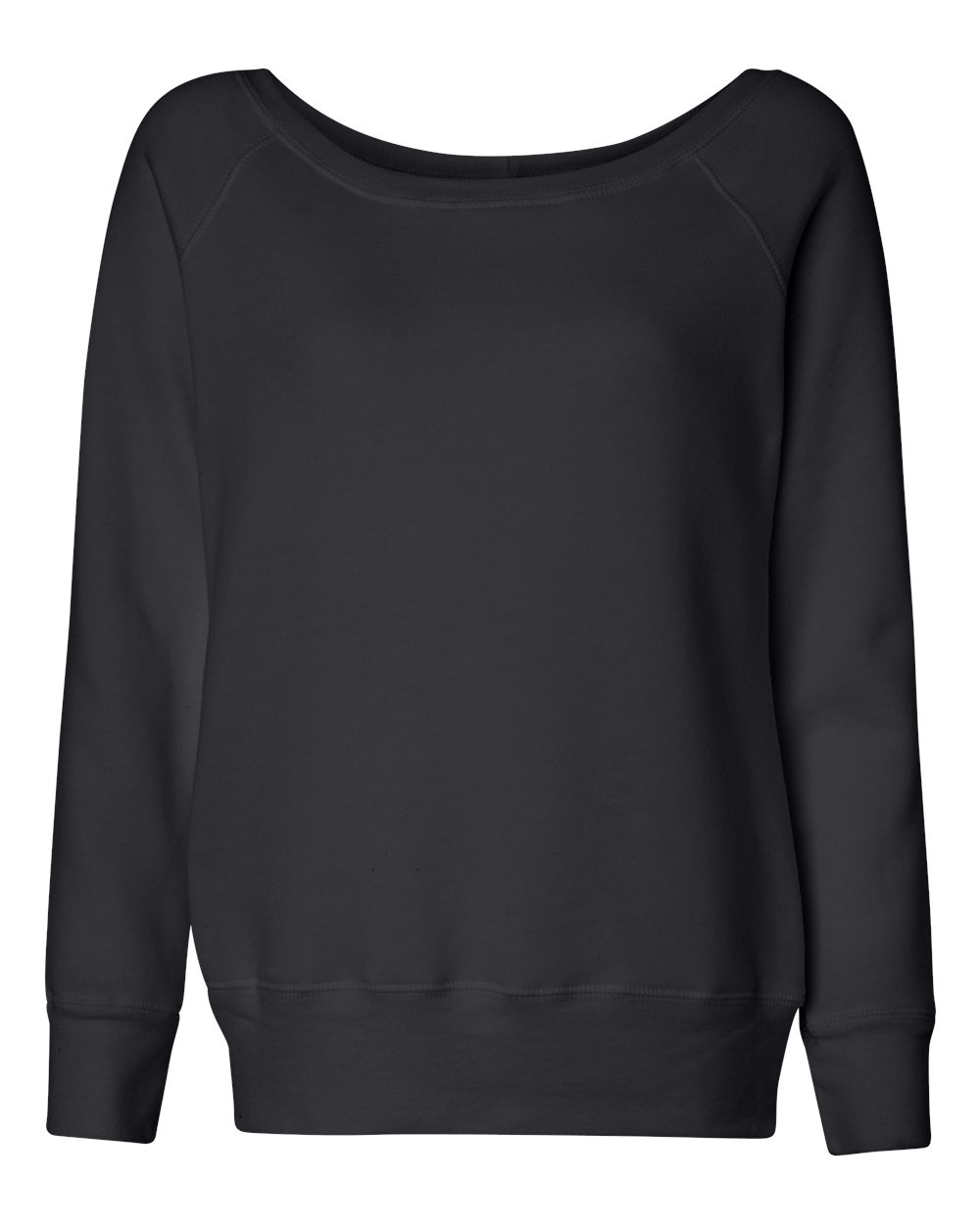 Women's Sponge Fleece Wide Neck Sweatshirt - 7501 15