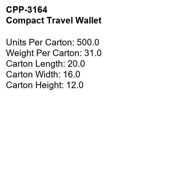 Compact Travel Wallet 10