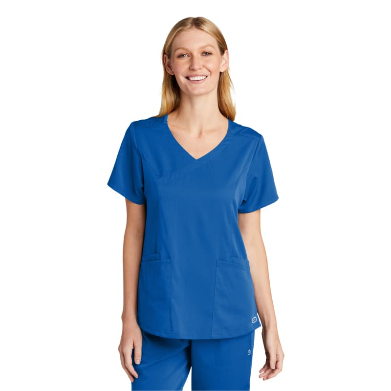 WonderWink Women's Premiere Flex Mock Wrap Top 20