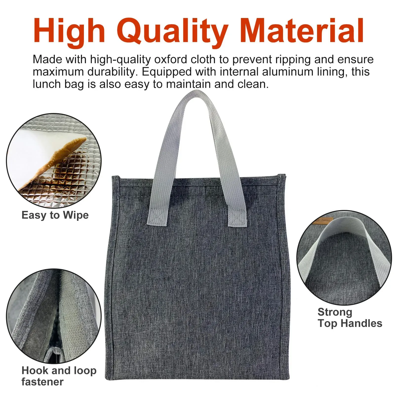 Waterproof Lunch Cooler Tote Bag 6