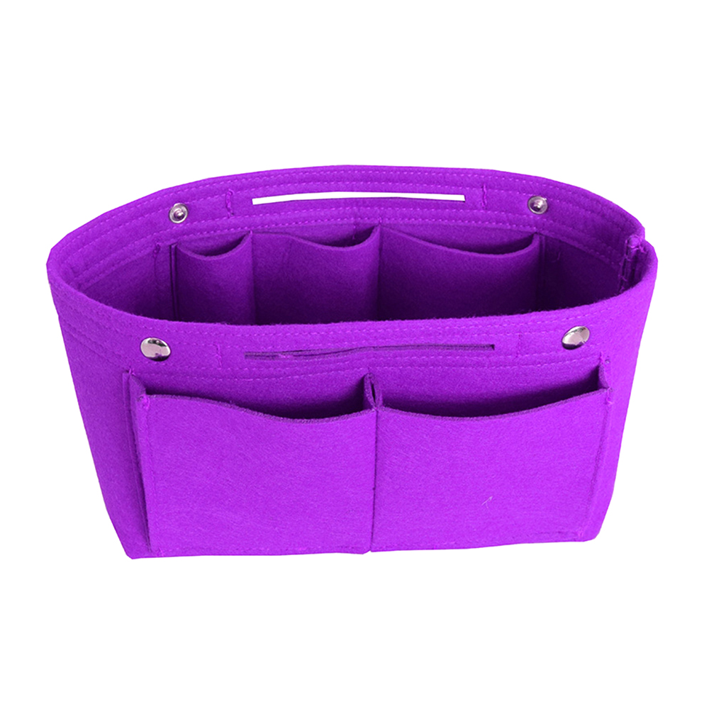 Medium Multi functional Felt Cosmetic Bag / Makeup Handbag 4