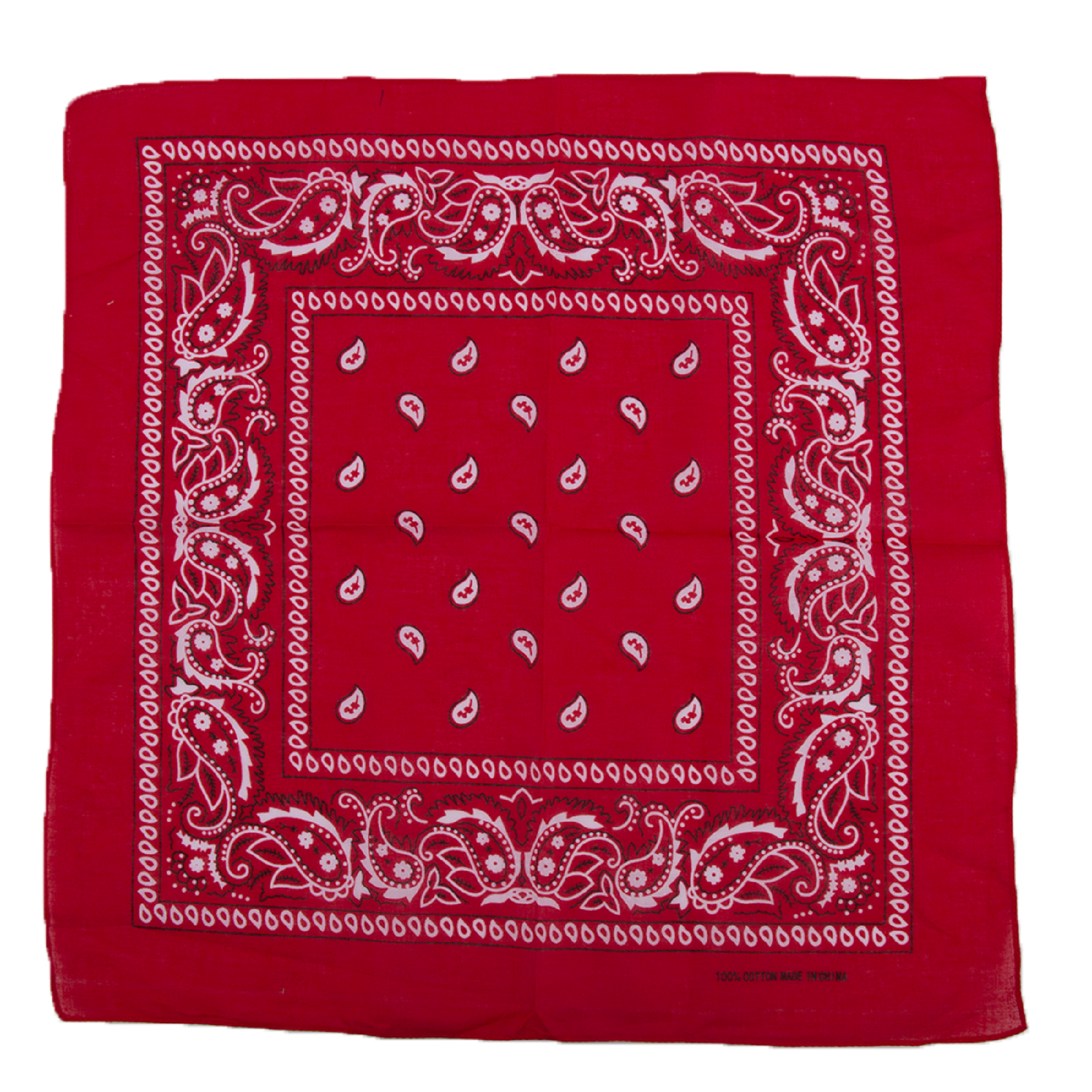 100% Cotton Square Scarf 2