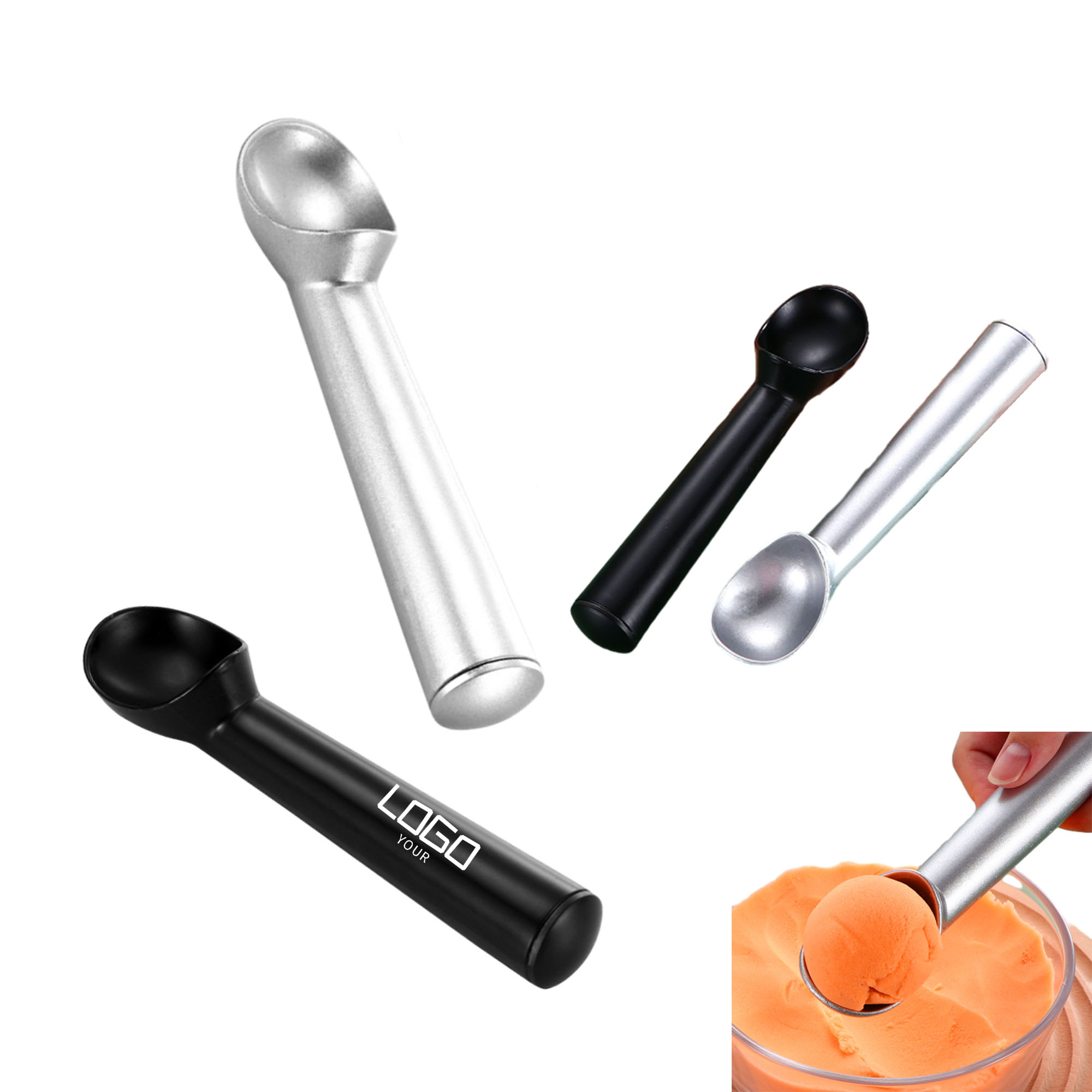 Aluminum Ice Cream Scoop 2