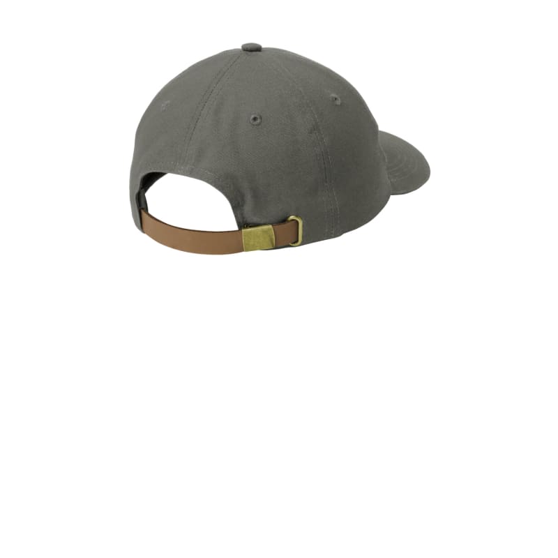 Port Authority Leather Strap Cap 12