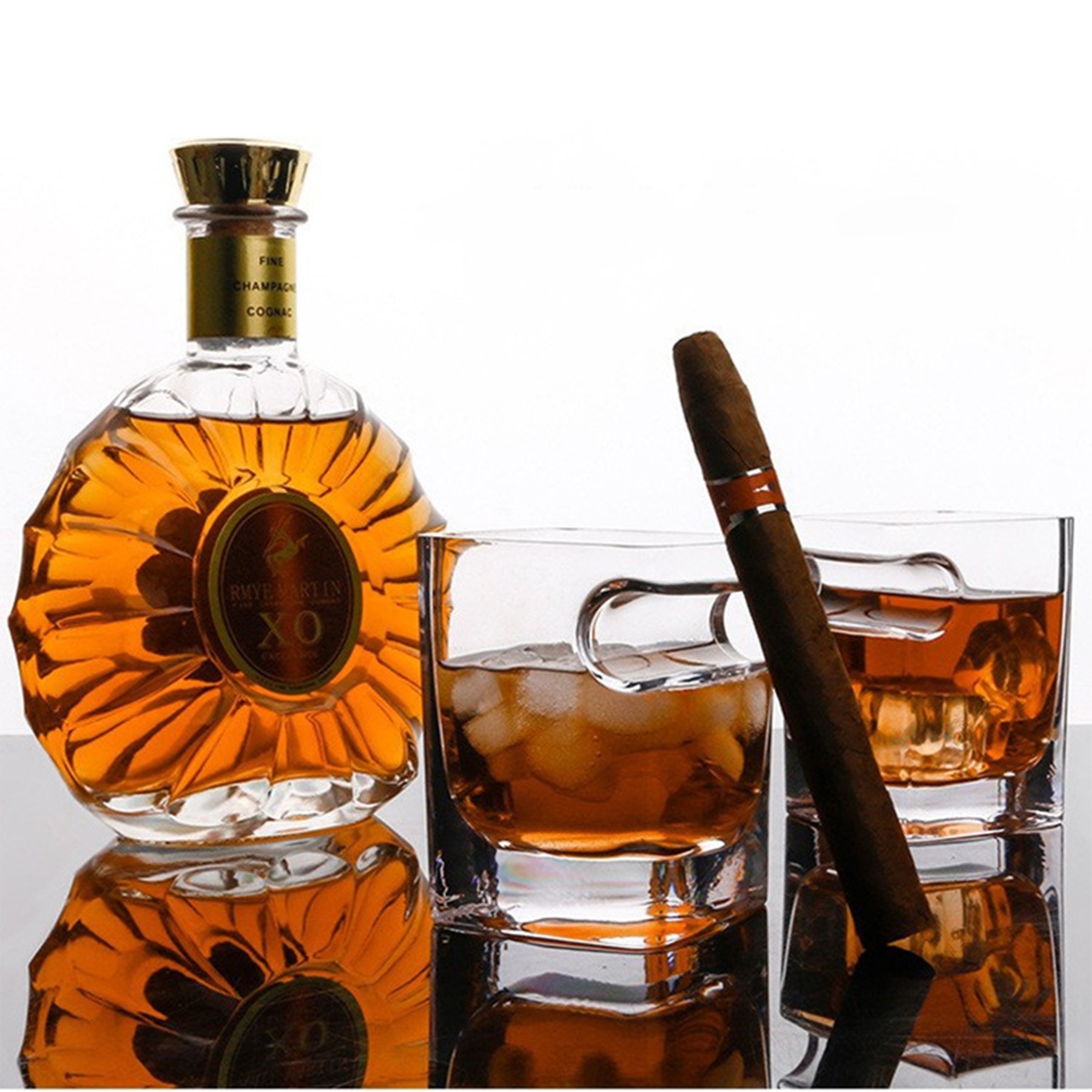 320Ml/10.8Oz. Old Fashioned Cigar Drinking Glass Cup 4