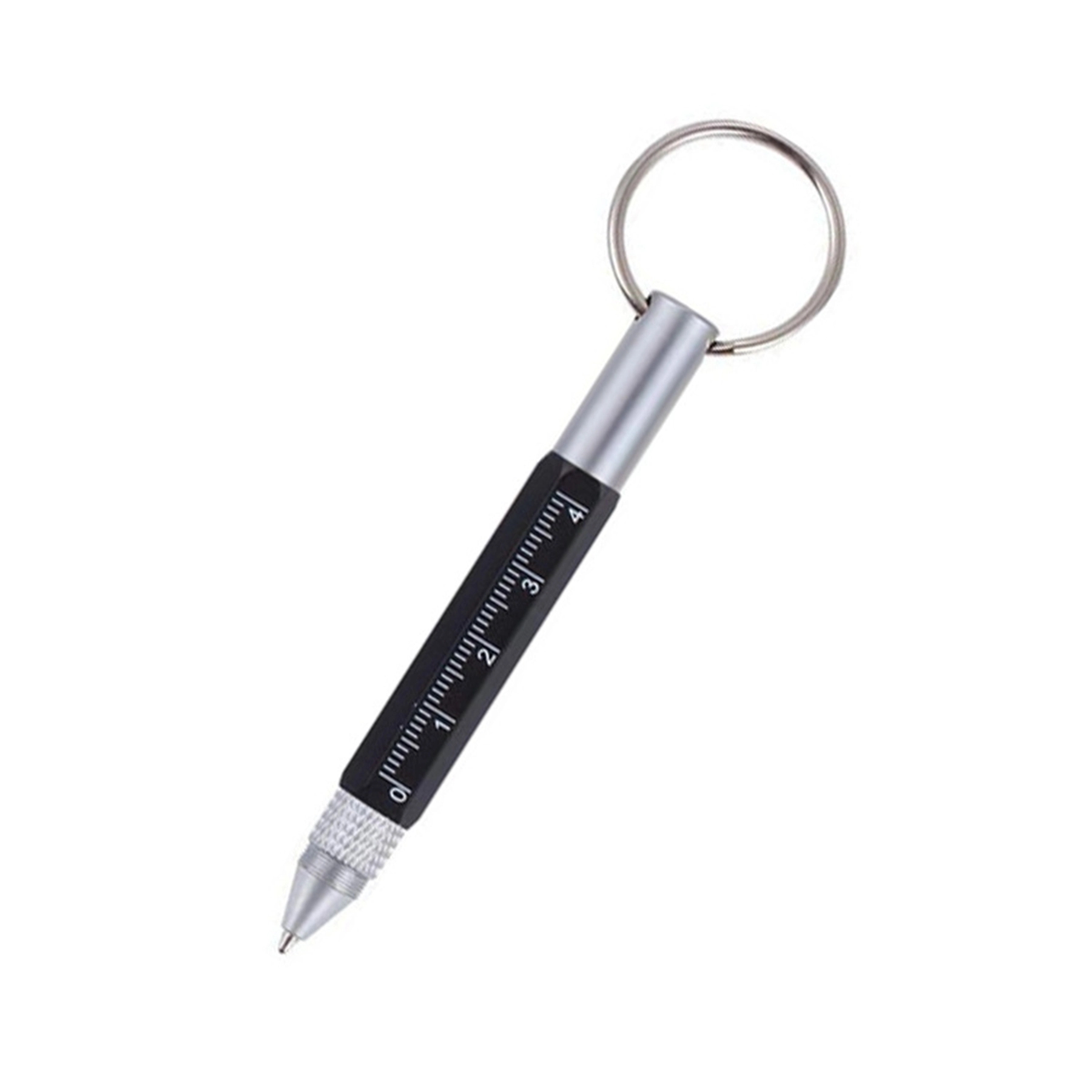 6 in 1 Multifunction Screwdriver Ballpoint Pen Keychain 3