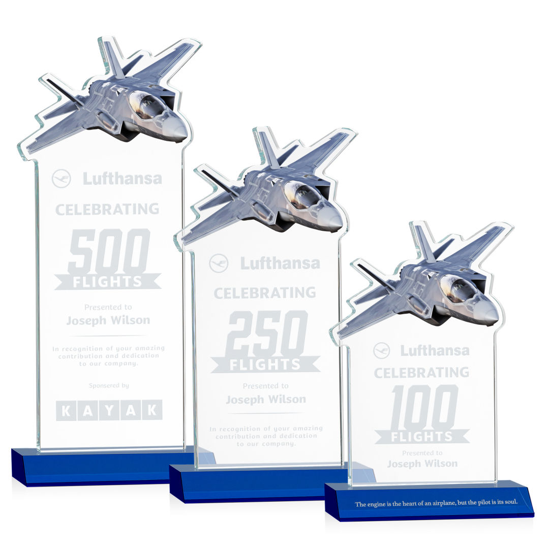 Top Gun Award - Blue 3