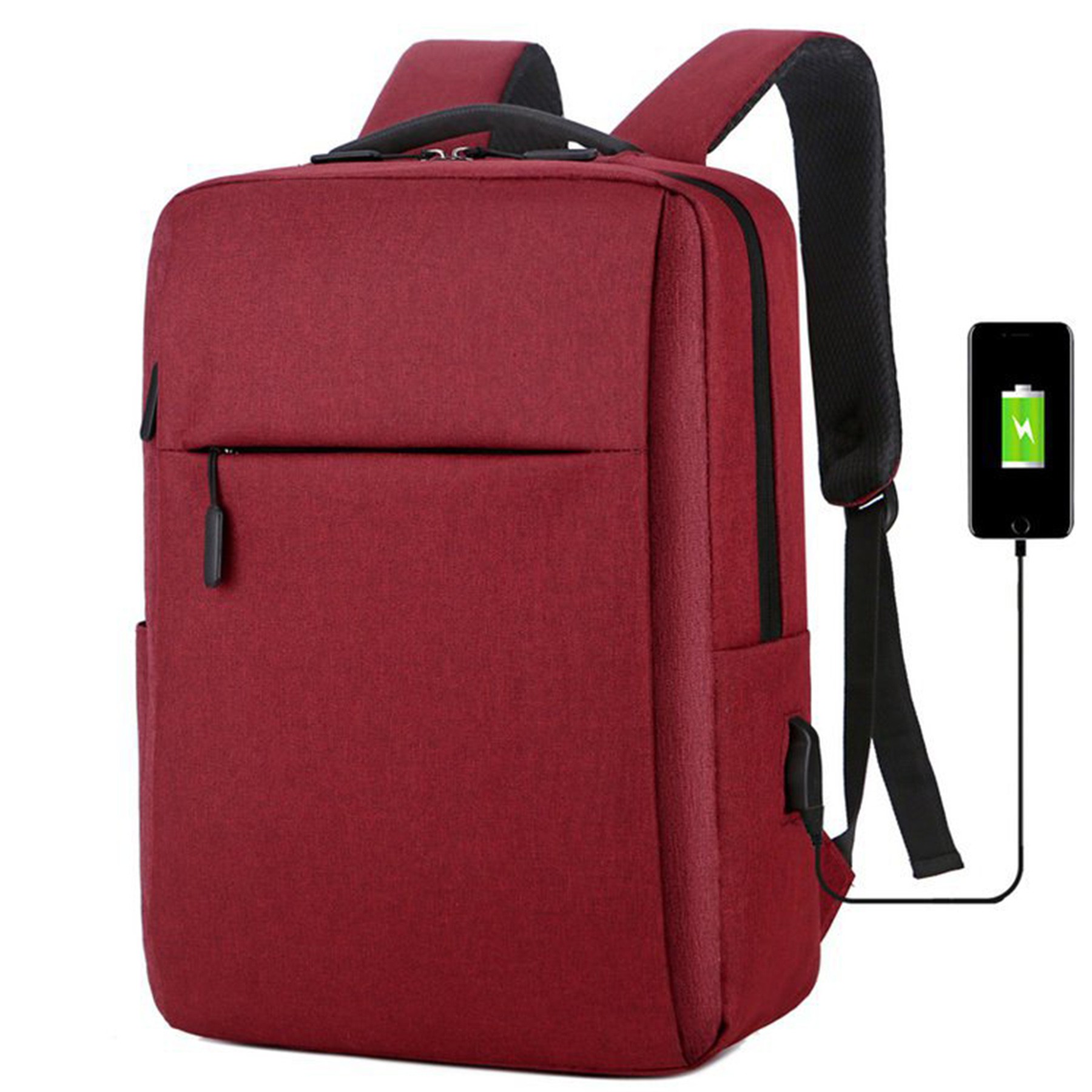 Anti Theft Laptop Backpack With Charging Port 3