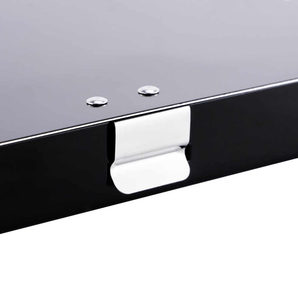 RavenDock Aluminum Storage Clipboard Black Baked Enamal Coating 9